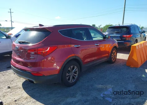 2013 Hyundai Santa Fe Sport z USA, uszkodzony, nr VIN 5XYZU3LB3DG105867